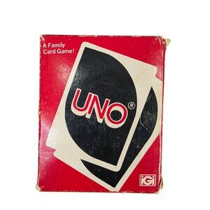 Vintage 1979 Uno Family Party Card Game Complete